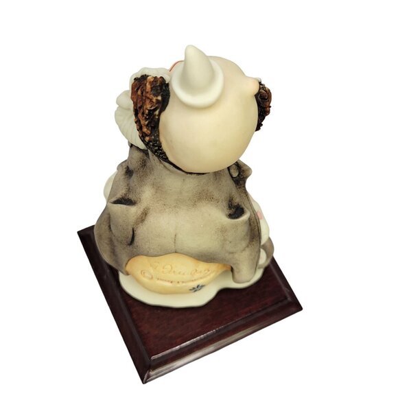 Vyg 80s Giuseppe Armani Florence Clown On Balloon Figurine w/ Base Made in Italy - Picture 7 of 11
